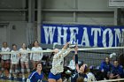 VB vs MHC  Wheaton Women's Volleyball vs Mount Holyoke College. - Photo by Keith Nordstrom : Wheaton, Volleyball, VB